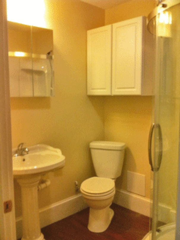 Bathroom (shower on right)