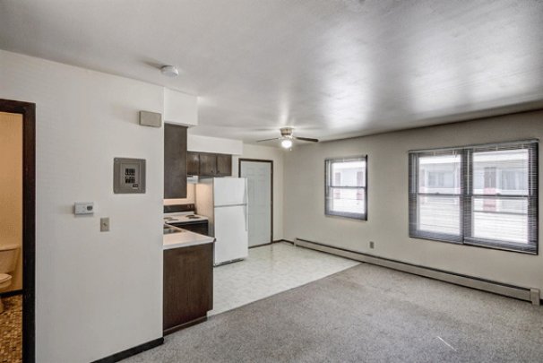 Entry & Dining from Living Room