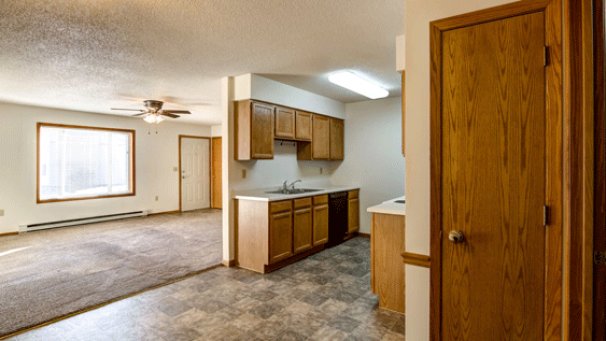 Dining View to Kitchen & Living Room