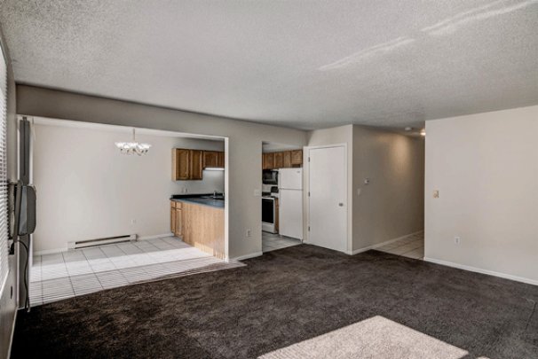 Living Room to Dining & Kitchen