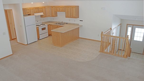 Living Room to Dining & Kitchen