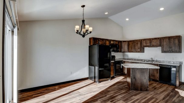 Living Room to Kitchen & Dining
