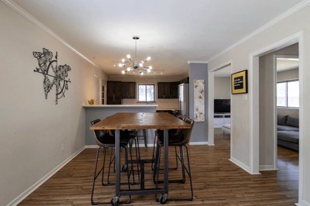 Dining Room to Kitchen