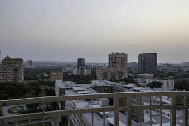 City Views from Balcony