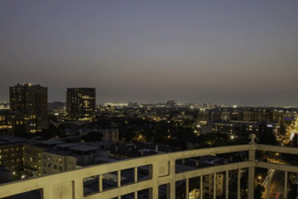 City Views from Balcony
