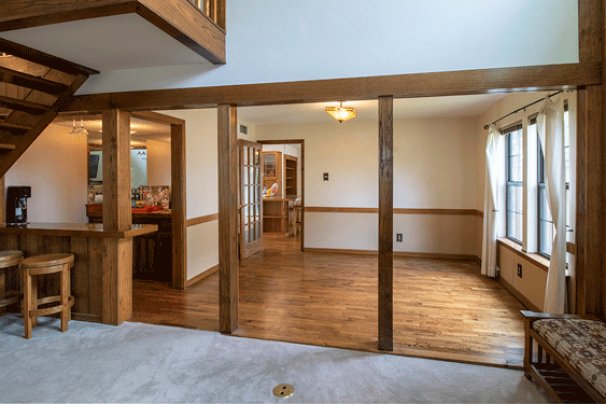 Living Room to Dining Room